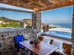 Terrace and hot tub Terrace and hot tub